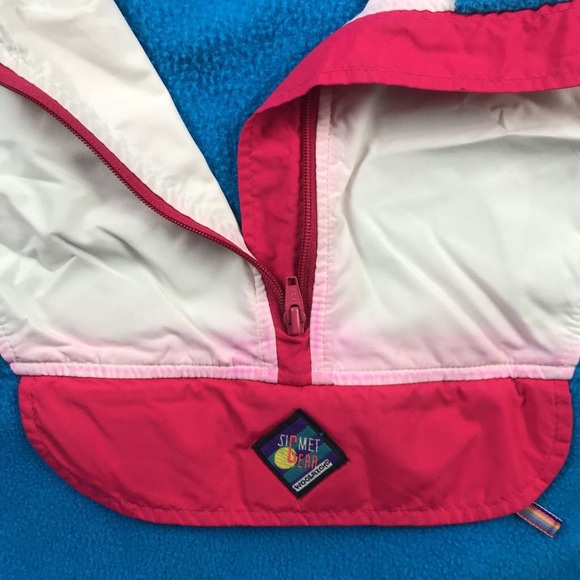 Woolrich Womens Windbreaker Jacket Blue White - Picture 6 of 8